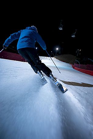 Ski by night - Monte Lussari